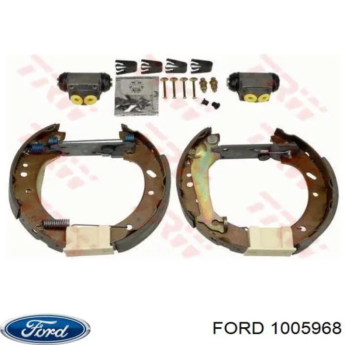 Задние барабанные колодки 1005968 Ford