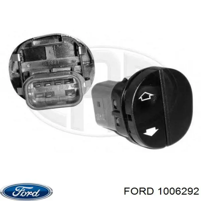 Кнопка включения мотора стеклоподъемника передняя правая Ford 1006292 цена, от 3.24 USD