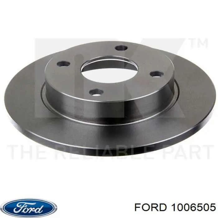 Передние тормозные диски 1006505 Ford