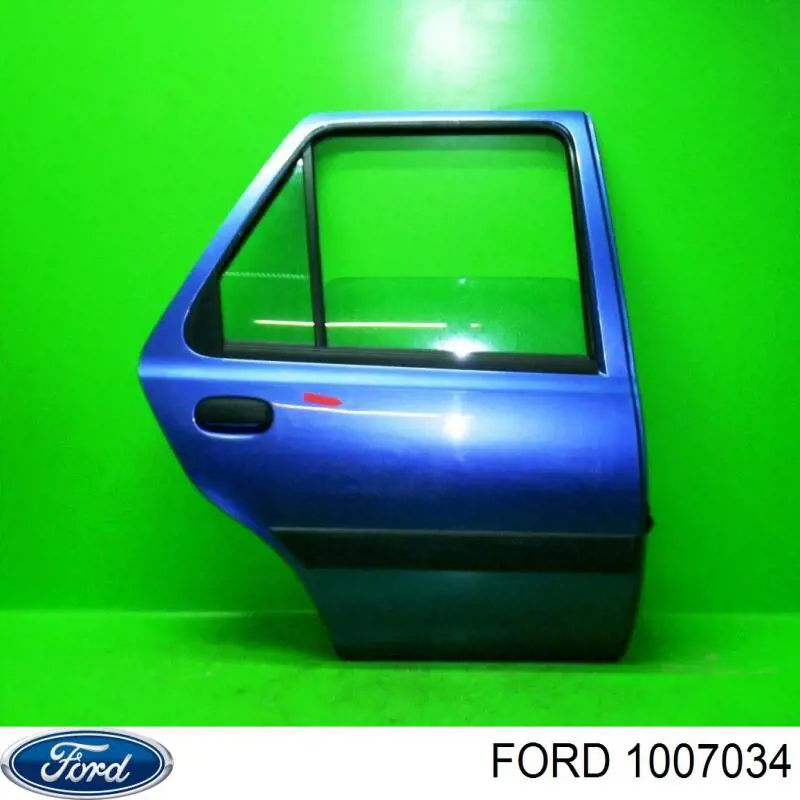 Задняя правая дверь Форд Фиеста 4 (Ford Fiesta)