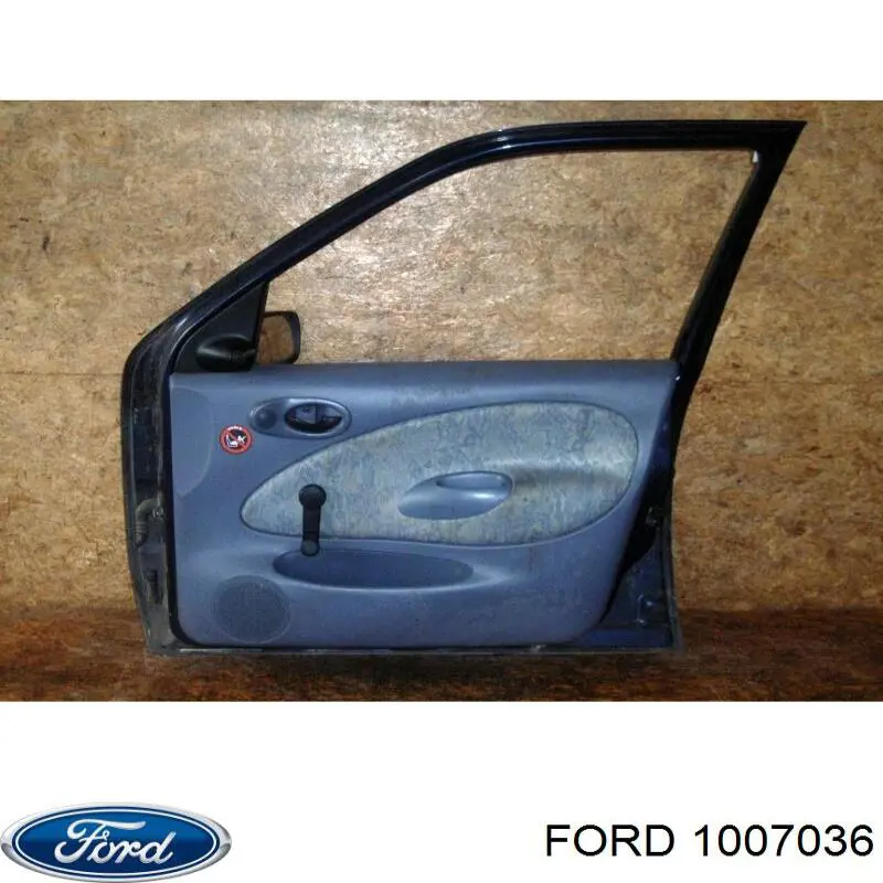 Porta dianteira direita para Ford Fiesta (JAS, JBS)