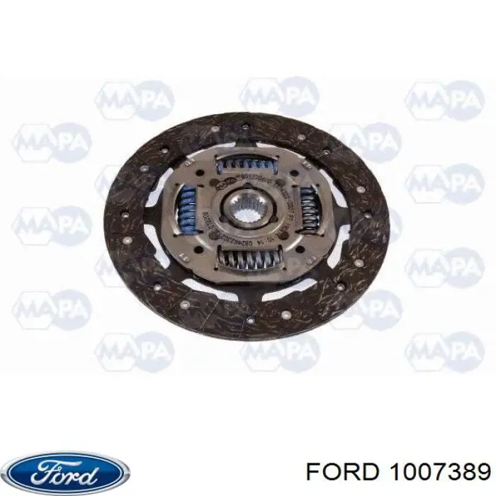 Купить 1007389 Ford Комплект сцепления (диск, корзина, подшипник)