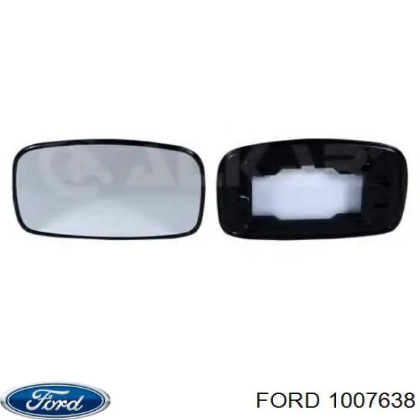 Зеркальный элемент зеркала заднего вида правого Ford 1007638