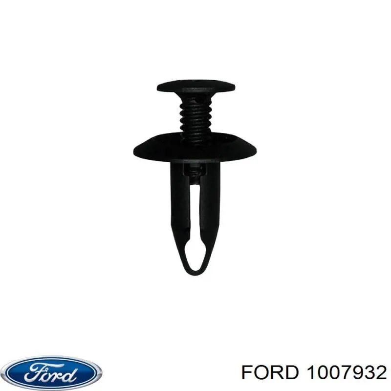 1007932 Ford cápsula (prendedor de fixação do forro do pára-choque do pára-lama dianteiro)