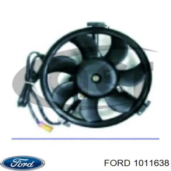 Электровентилятор охлаждения в сборе Ford 1011638 цена, от 35.67 USD