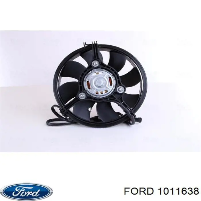 Купить 1011638 Ford Электровентилятор охлаждения в сборе (мотор+крыльчатка)