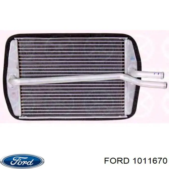 1011670 Ford радиатор печки