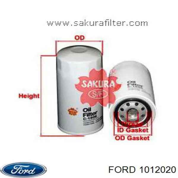 Гидроопора двигателя левая Ford 1012020 цена, от 37.39 USD
