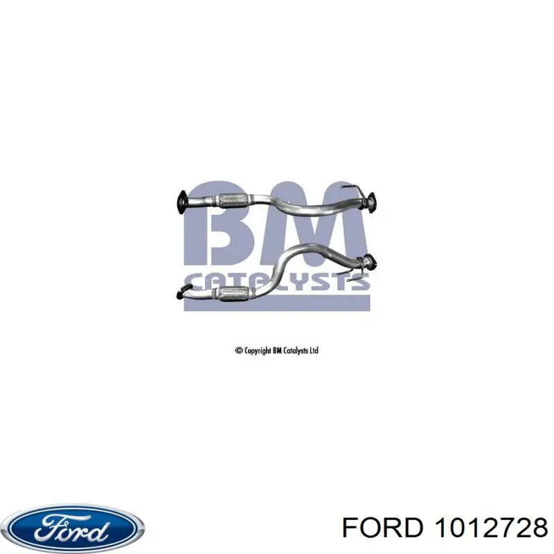 Прокладка ГБЦ 1012728 Ford