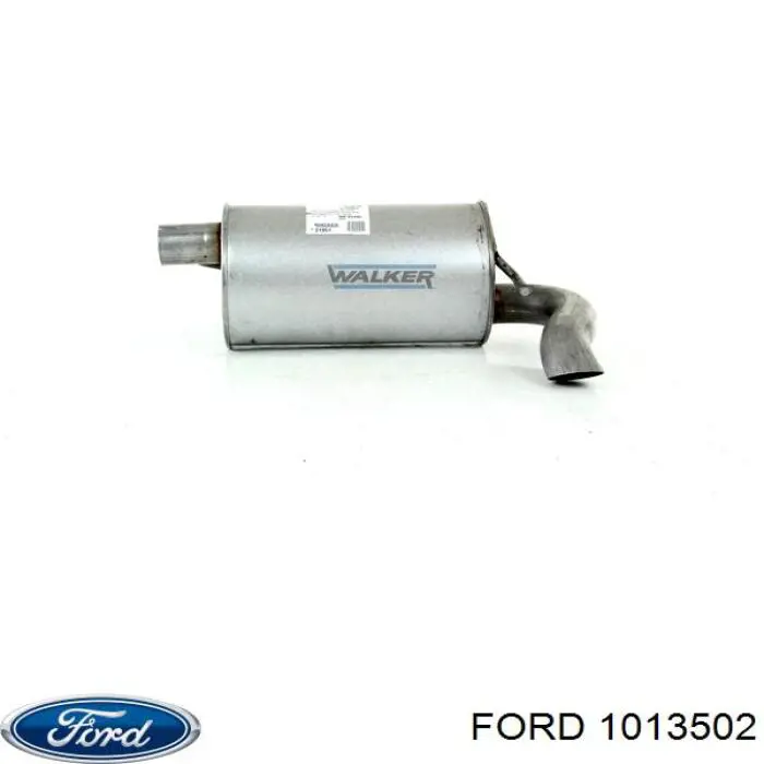 Глушитель задний 1013502 Ford