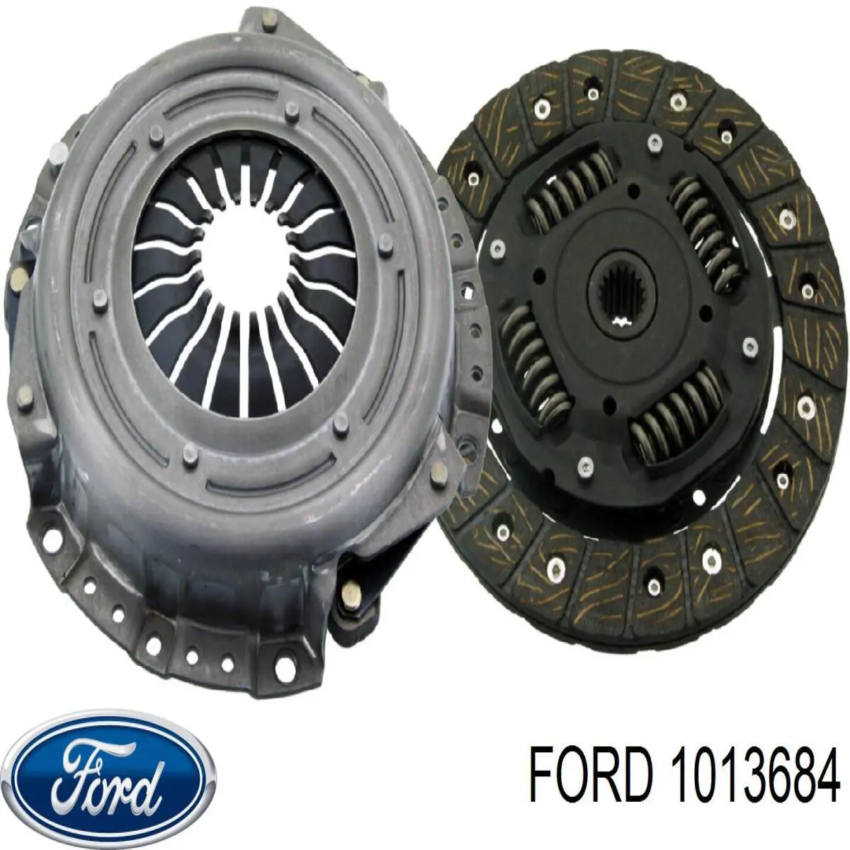 Комплект сцепления (3 части) Ford 1013684 цена, от 56.37 USD