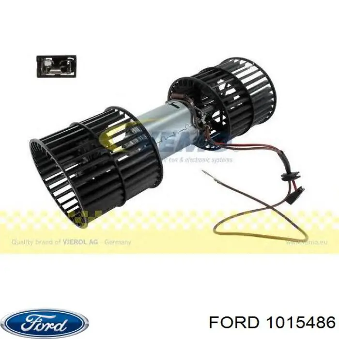 Вентилятор печки 1015486 Ford