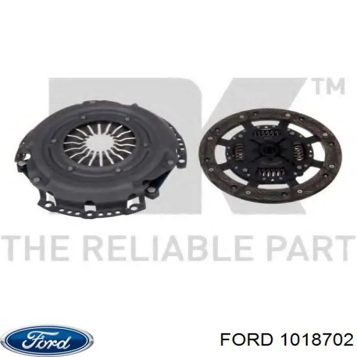 Комплект сцепления (3 части) Ford 1018702 цена, от 102.20 USD