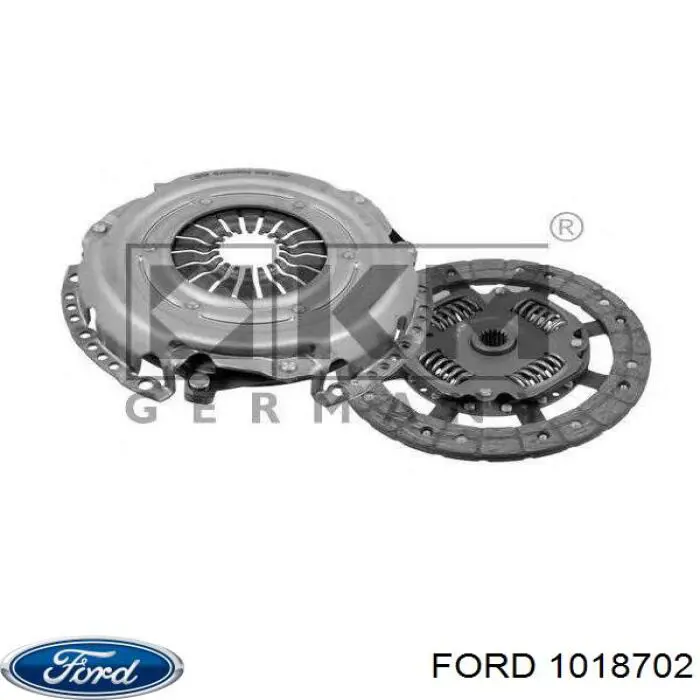Купить 1018702 Ford Комплект сцепления (диск, корзина, подшипник)