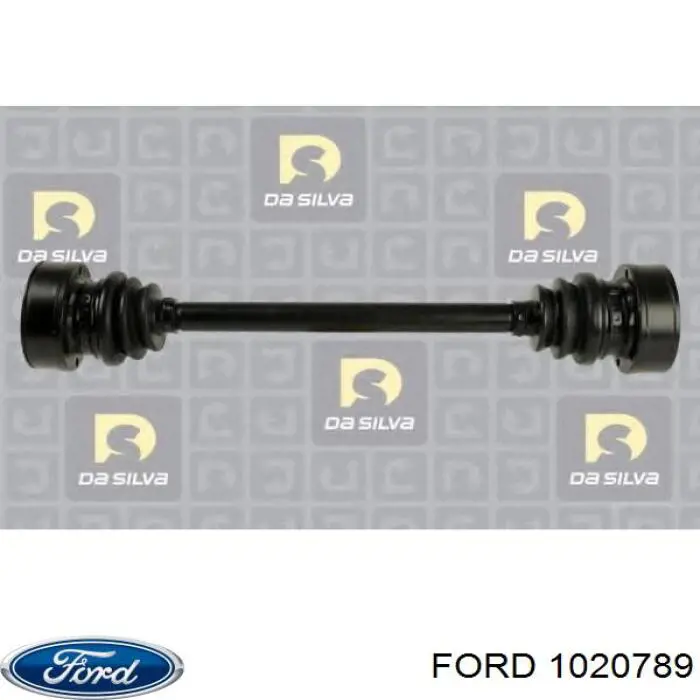 1020789 Ford semieixo traseiro direito