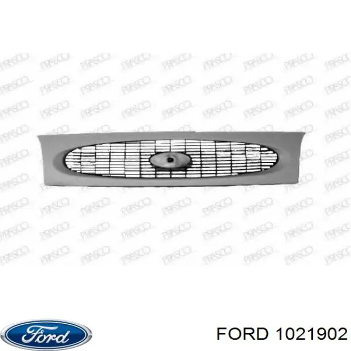 1021902 Ford решетка радиатора