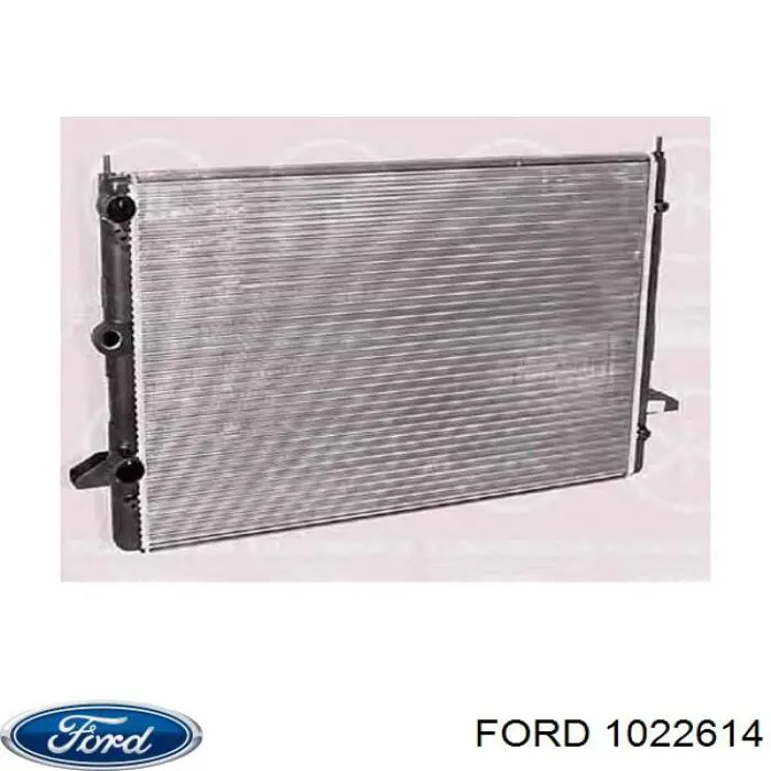 1022614 Ford радиатор