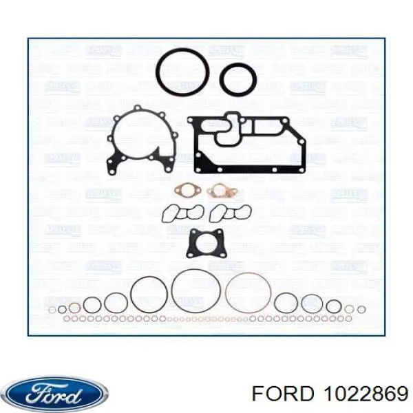 Комплект прокладок двигателя верхний Ford 1022869