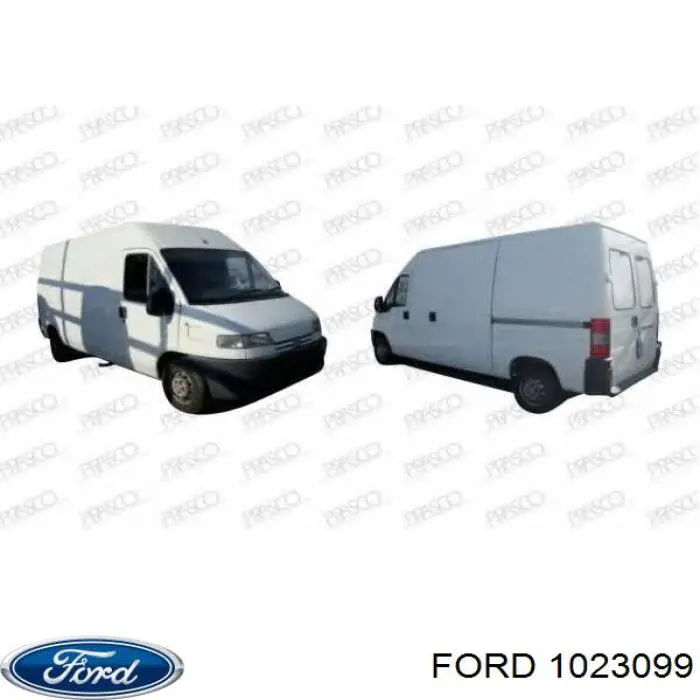 1023099 Ford Диск тормозной передний