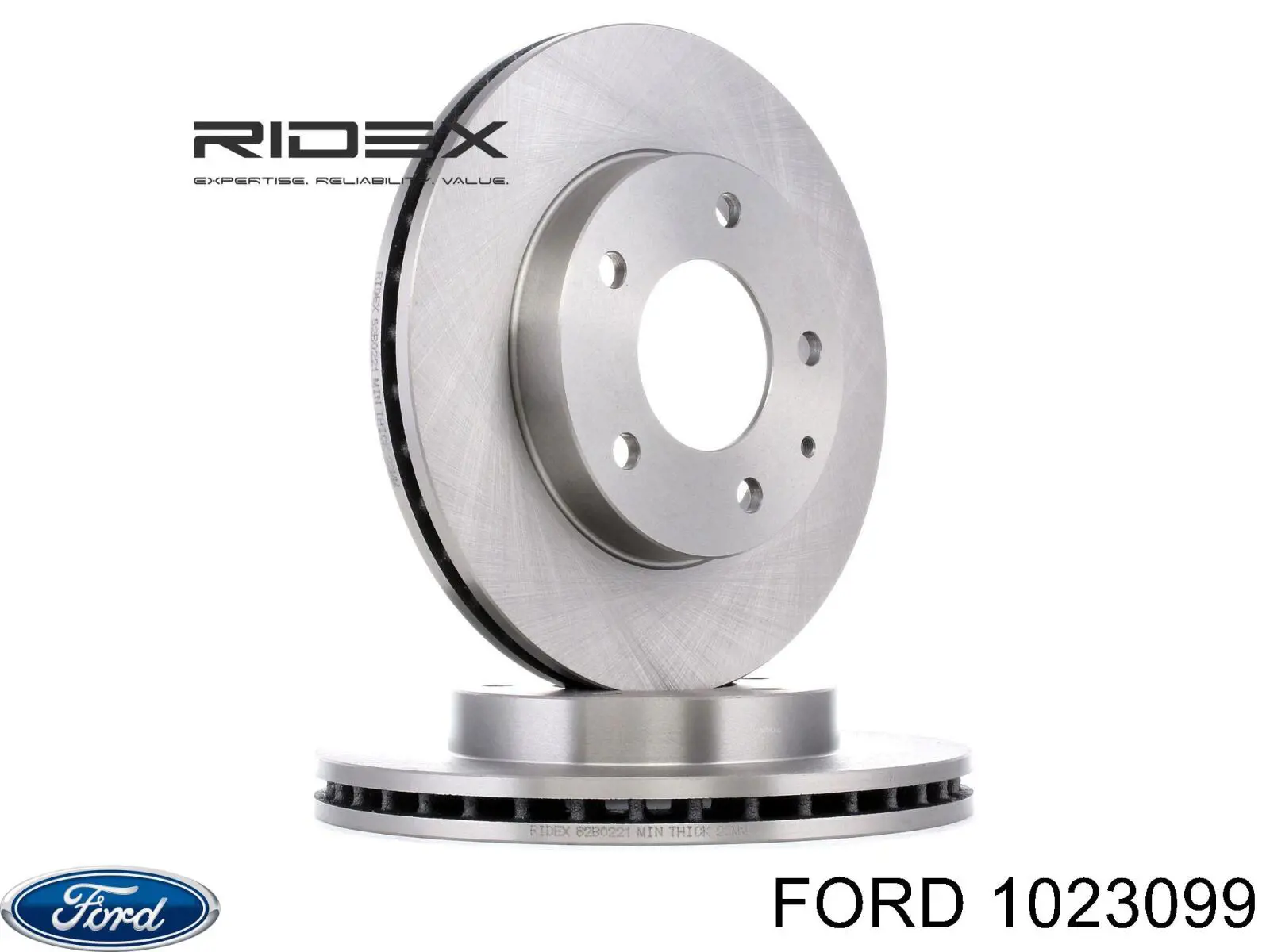 Тормоз дисковый передний Ford 1023099 цена, от 30.32 USD