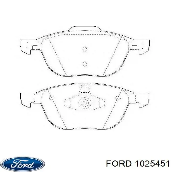 Купить 1025451 Ford Телевизор нижний