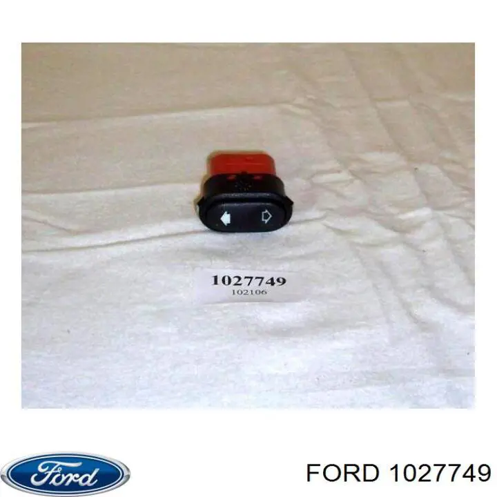 1027749 Ford кнопка включения мотора стеклоподъемника передняя правая