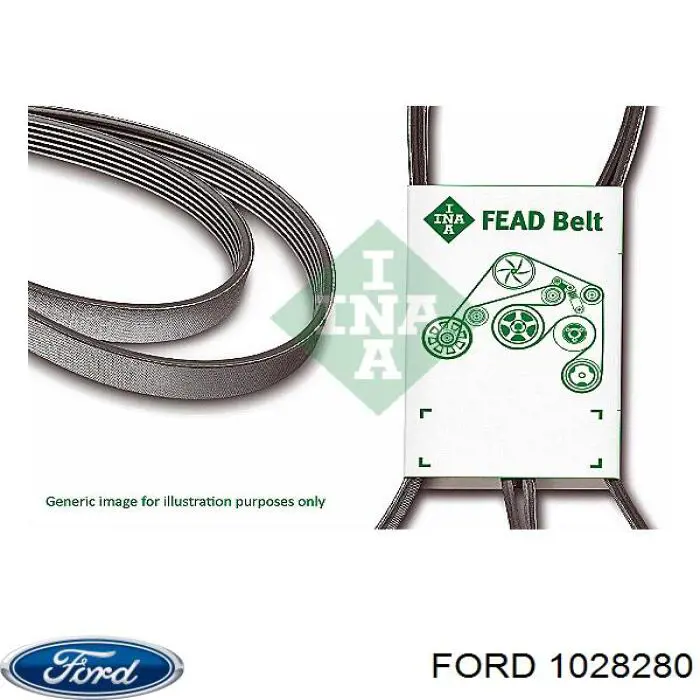 Клиновый ремень Ford 1028280 цена, от 5.19 USD