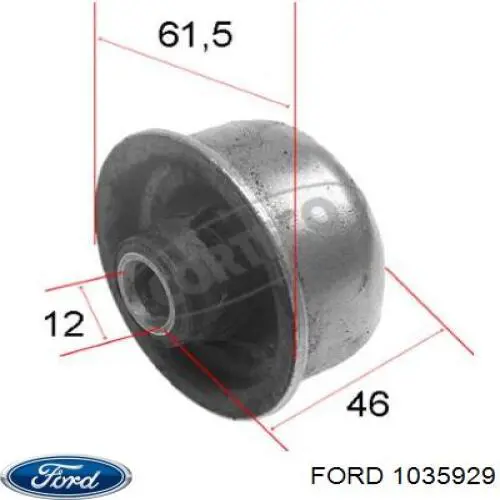 Сайлентблок передней подвески Ford 1035929 цена, от 4.29 USD