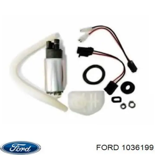 Задний трос ручника 1036199 Ford