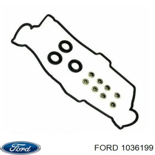 1036199 Ford Трос ручного тормоза задний правый/левый