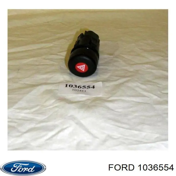 Купить 1036554 Ford Кнопка включения аварийной сигнализации