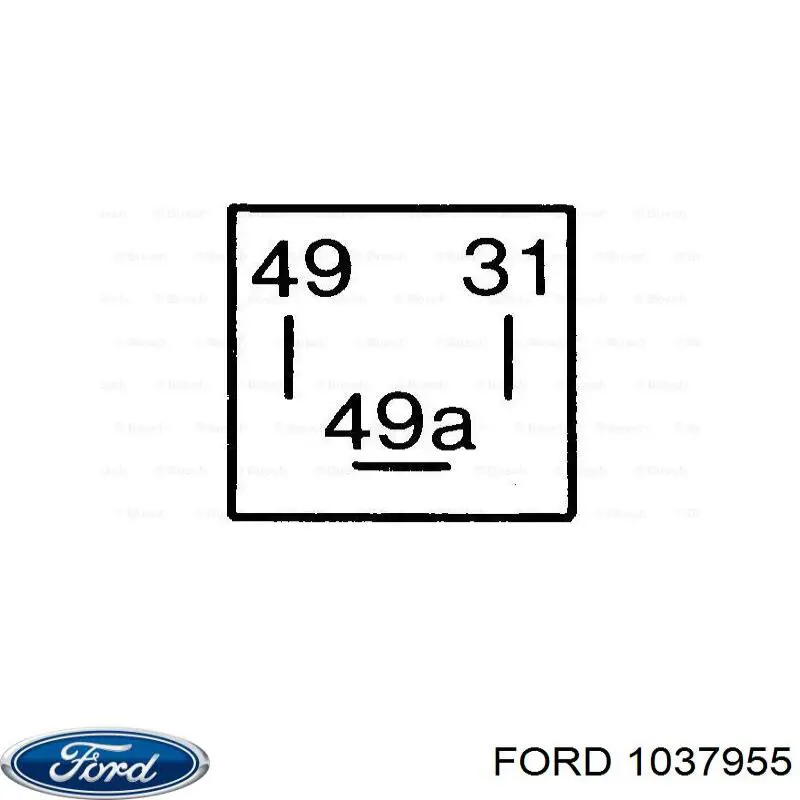 Автомобильные реле поворотов Ford 1037955 цена, от 3.16 USD