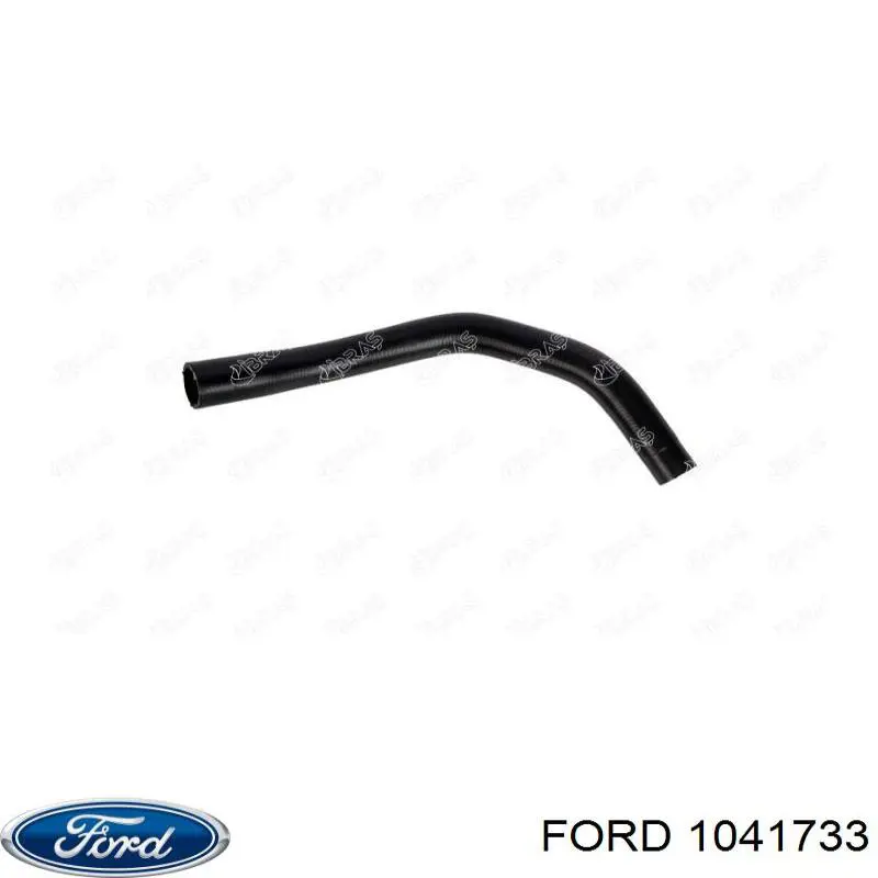 1041733 Ford шланг (патрубок радиатора охлаждения верхний)