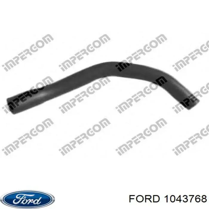 Патрубок системы охлаждения Ford 1026000