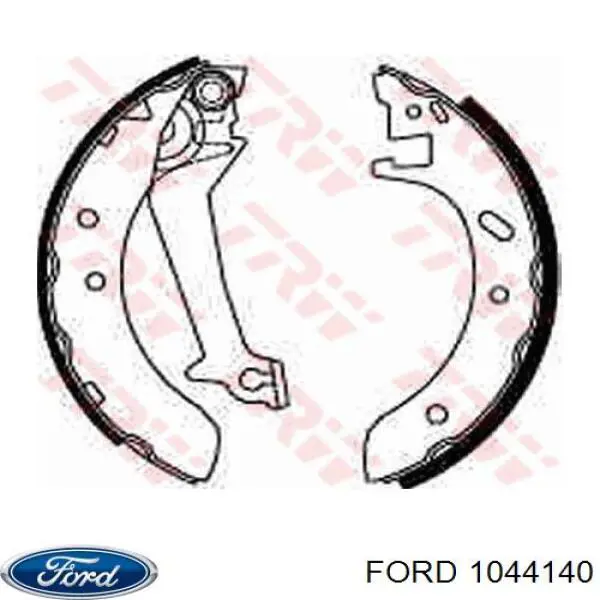 Купить 1044140 Ford Задние барабанные тормозные колодки
