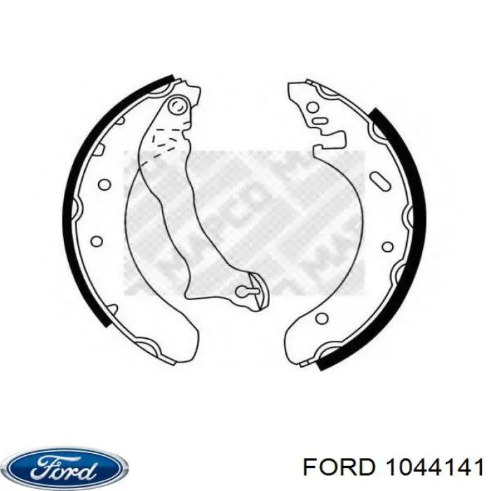 Барабанные колодки Ford 1044141