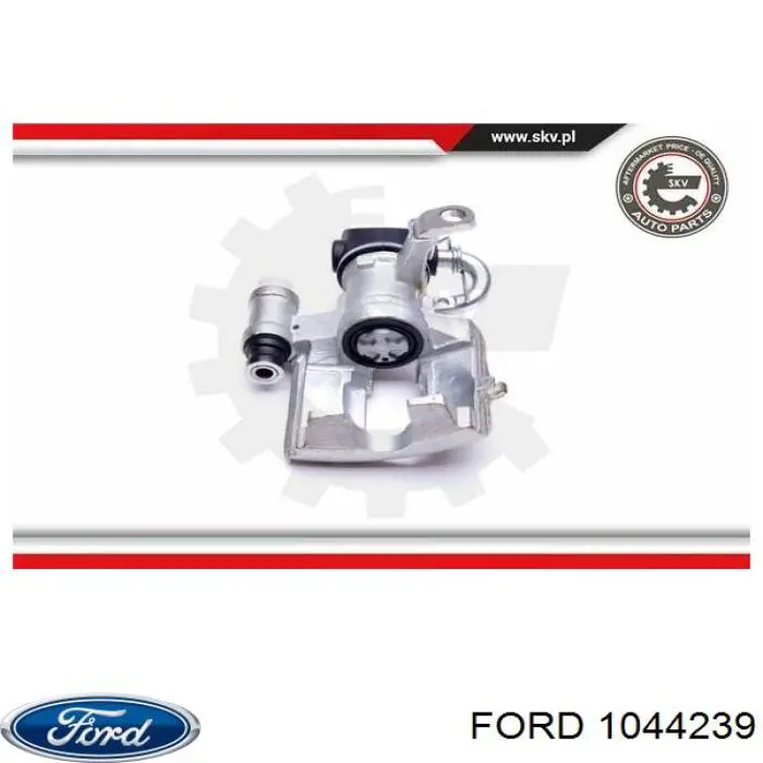 Суппорт тормозной левый задний Ford 93BB2552BB