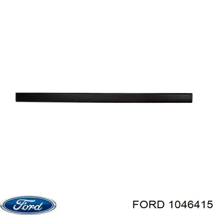 1046415 Ford молдинг двери задней правой