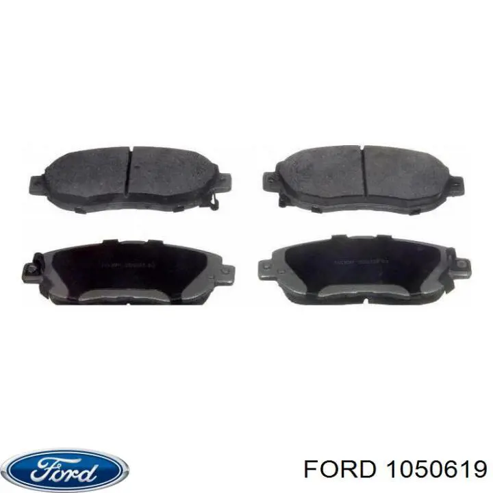 Купить 1050619 Ford Шкив-демпфер коленвала