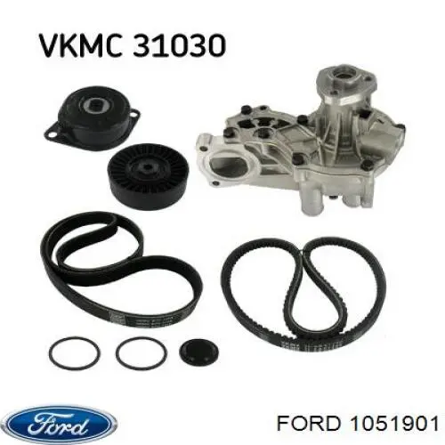 Натяжной ролик 1051901 Ford