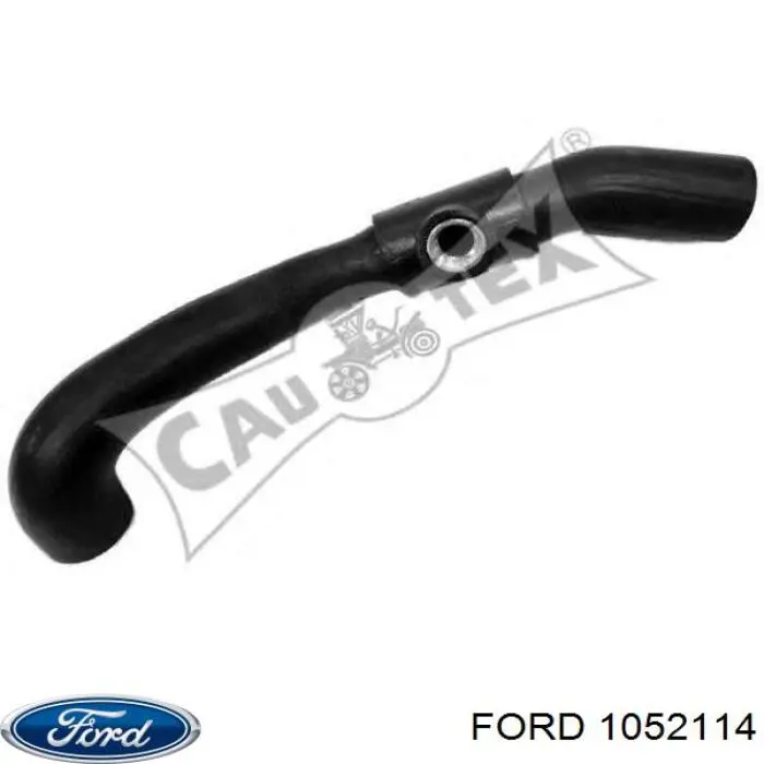 Патрубок радиатора 1052114 Ford