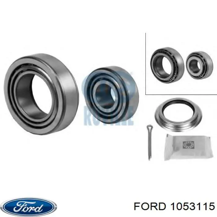 Комплект подшипника ступицы колеса Ford 1053115 цена, от 10.51 USD
