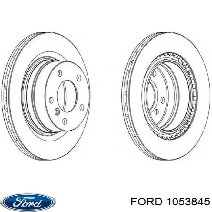 Купить 1053845 Ford Впускной клапан