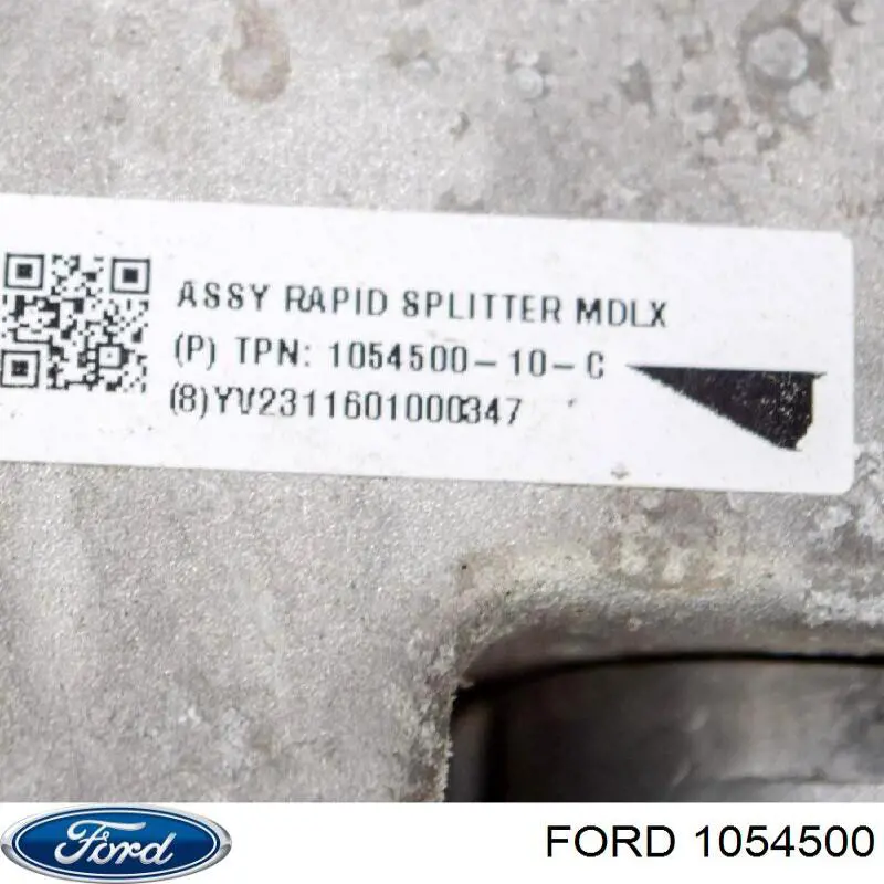 Спойлер переднего бампера 1054500 Ford