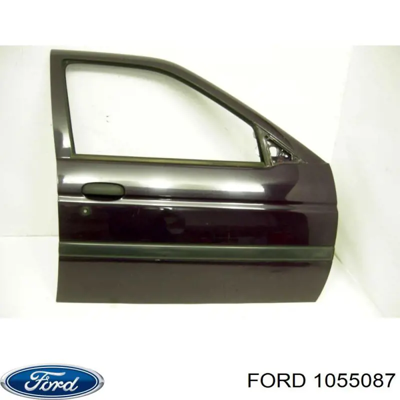 Панель-щека двери передней правой на Ford Escort VII 