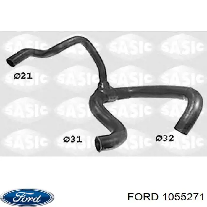 Купить 1055271 Ford Шланг расширительного бачка нижний