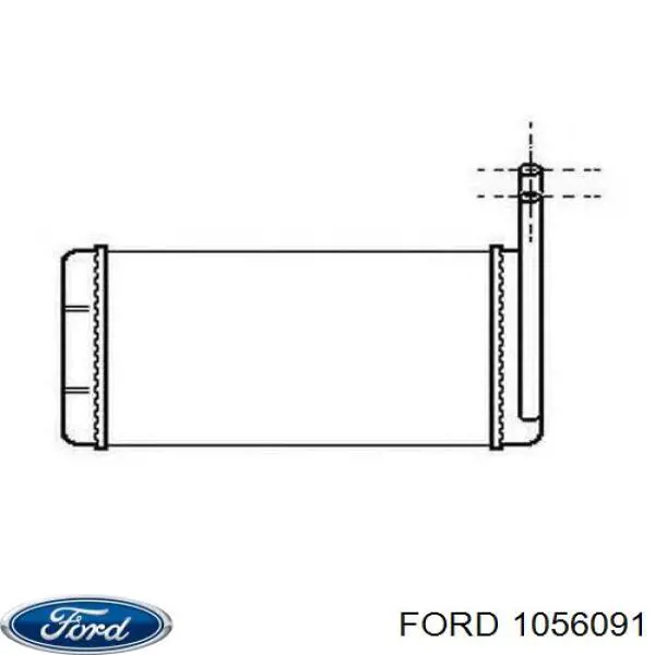 Радиатор печки (отопителя) Ford 1056091 цена, от 17.74 USD