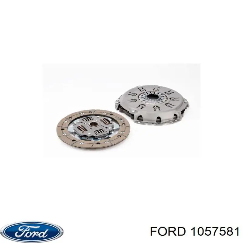 Купить 1057581 Ford Комплект сцепления (диск, корзина, подшипник)