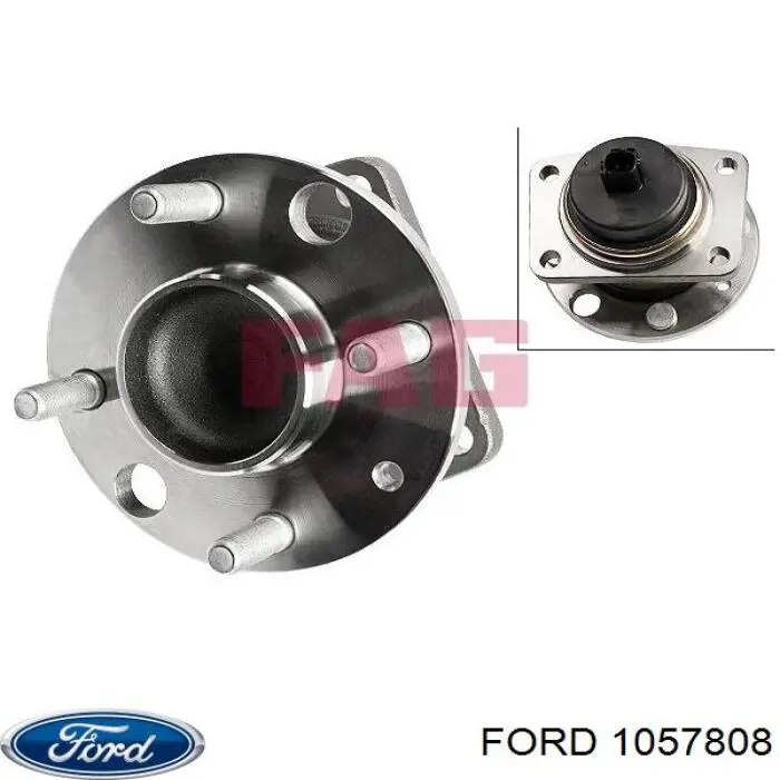 Ступица заднего колеса Ford 1057808