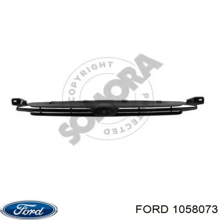 Grelha do radiador Ford Escort VII ALL